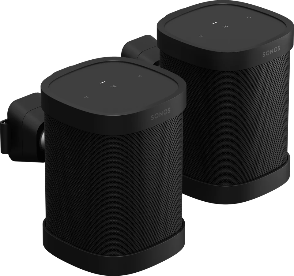 Sonos Sonos Mount for One and Play:1 Pair (Black)