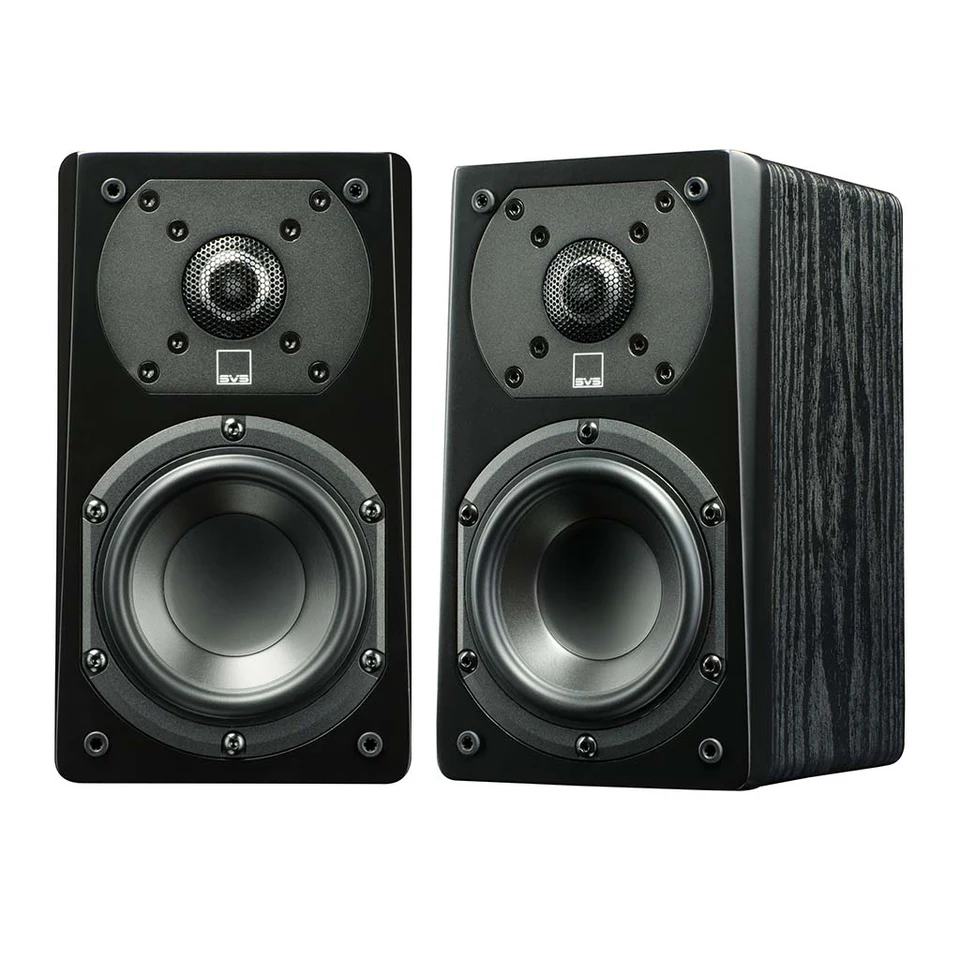 SVS Prime Satellite 2 pack Black Ash